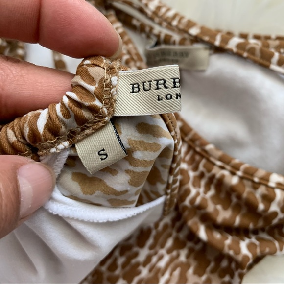 Burberry Animal Print Triangle Bikini - Picture 6 of 11